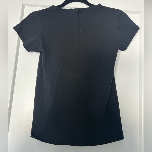 Rag & Bone cotton black t-shirt - Picture 3 of 5